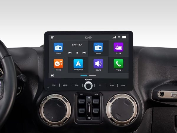 Dynavin D8 Series Οθόνη Jeep Wrangler 2007-2017 10" Android Navigation Multimedia Station