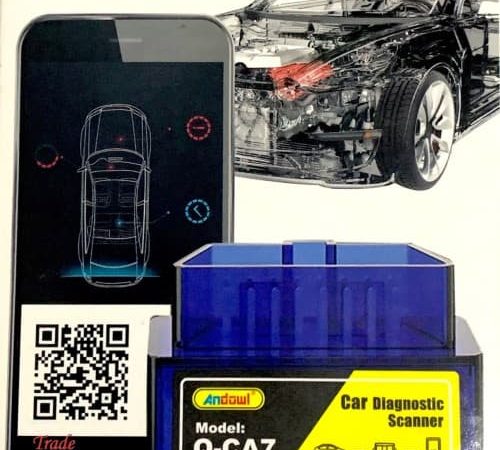 Διαγνωστικό βλαβών αυτοκινήτου Bluetooth OBDΙΙ Q-CA7 Andowl