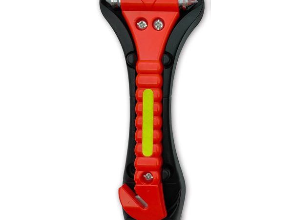 Σφυρί απεγκλωβισμού με κόφτη και θήκη