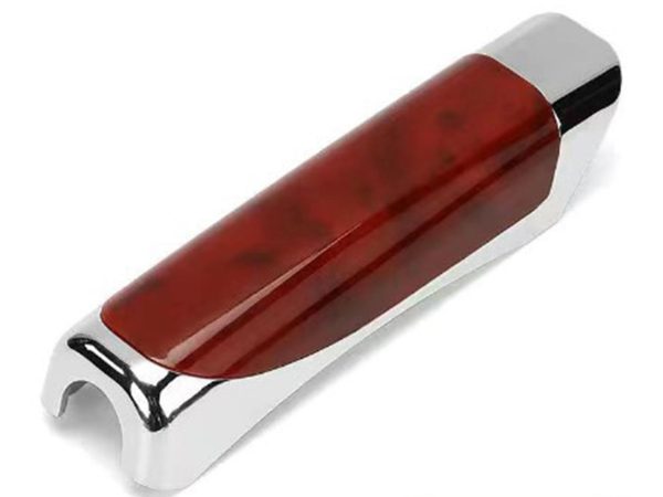 Διακοσμητικό χειροφρένου πλαστικό χρώμιο/look ξύλο universal