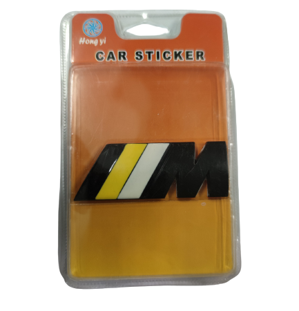 Αυτοκόλλητο μεταλλικό - Bmw M