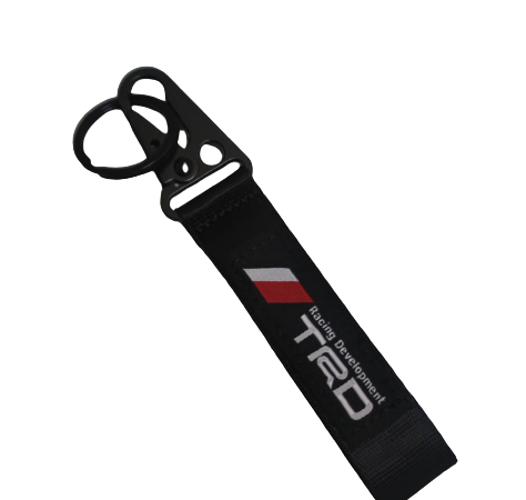 Μπρελόκ υφασμάτινο μαύρο - TRD