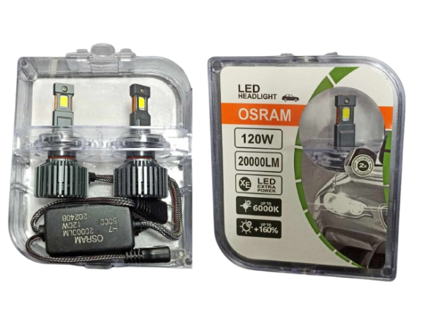 Led Λάμπες H7 6000k 20000Lm - Osram