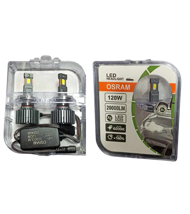 Osram_Led_Λάμπες_H7_120w_12v_6000k_20000Lm