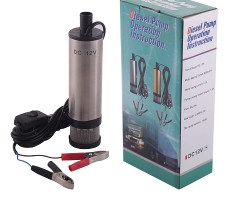 Ηλεκτρική αντλία αυτοκινήτου Βενζίνης/πετρελαίου / λαδιού 12V