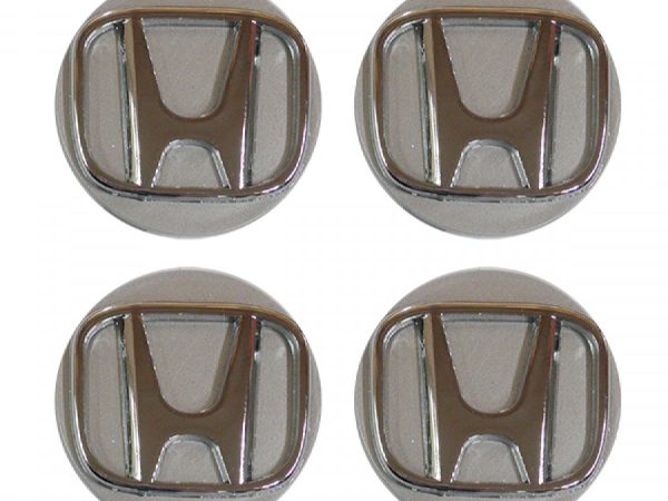 Τάπες για κέντρο ζάντας/ασημί - Honda