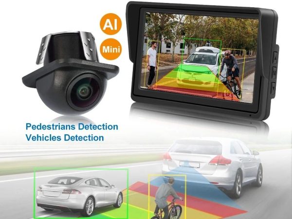 Bizzar Universal AHD Αδιάβροχη κάμερα νυχτερινής όρασης Mini AI με ανίχνευση τυφλού σημείου