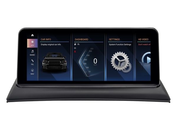 BMW Χ3 series Ε83 (με εργοστασιακή οθόνη) Android13 8Core (6+128GB) Navigation Multimedia 10.25" Black Panel