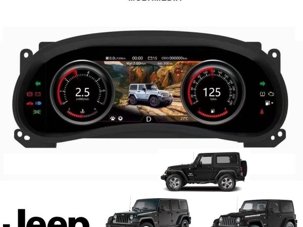 Jeep Wrangler JK 2011-2017 Digital LCD Instrument Cluster 12,3" με HD οθόνη 1920*720