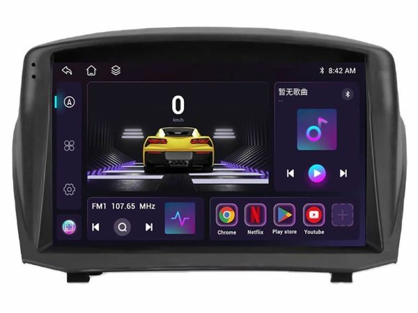 Bizzar F Series 8Core Android14 4+64GB  Ford Fiesta 2008-2012 Navigation Multimedia Tablet 9" (Oem Style) Με Carplay & Android Auto