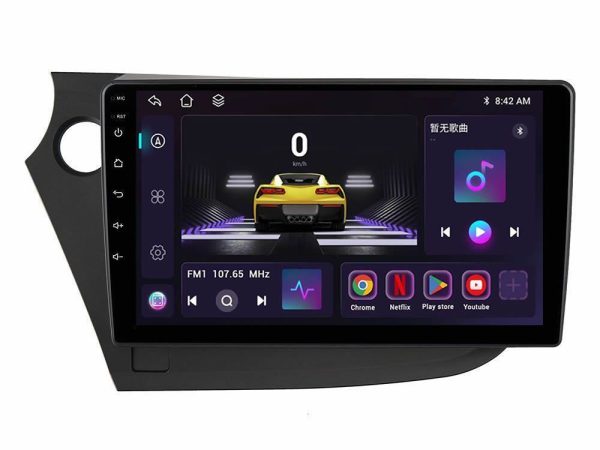Bizzar F Series 8Core Android14 4+64GB  Honda Insight 2009-2015 Navigation Multimedia Tablet 9" Με Carplay & Android Auto