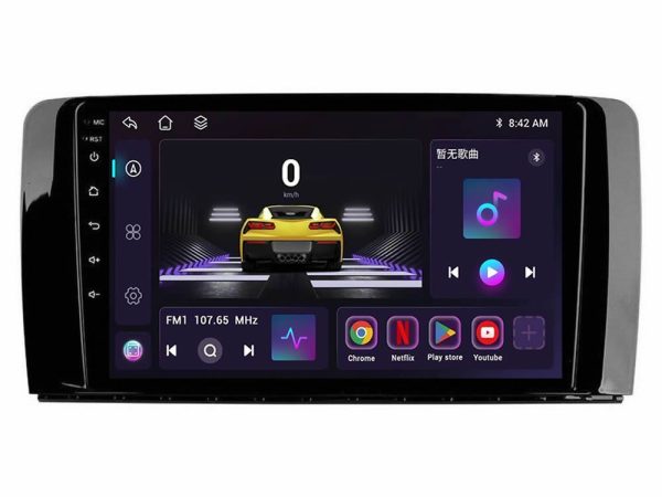 Bizzar F Series 8Core Android14 4+64GB  Mercedes R Class Navigation Multimedia Tablet 9" Με Carplay & Android Auto