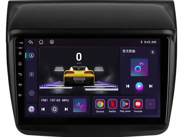 Bizzar F Series 8Core Android14 4+64GB  Mitsubishi L200 Navigation Multimedia Tablet 9" Με Carplay & Android Auto