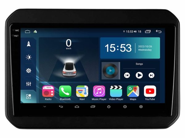 Bizzar G+ Series Suzuki Ignis 8core Android12 6+128GB Navigation Multimedia Tablet 9"