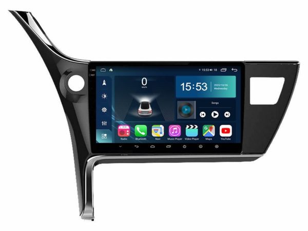 Bizzar G+ Series Toyota Corolla 2017-2018 8core Android12 6+128GB Navigation Multimedia Tablet 10"