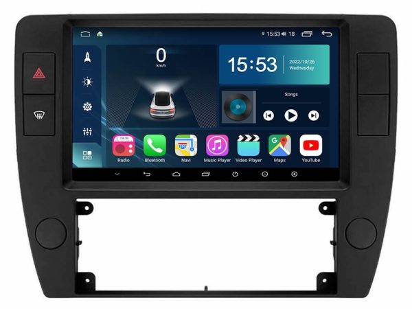 Bizzar G+ Series VW Passat B5 2001-2005 8core Android12 6+128GB Navigation Multimedia Tablet 9"