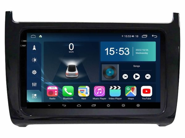 Bizzar G+ Series Vw Polo 8core Android12 6+128GB Navigation Multimedia Tablet 9"