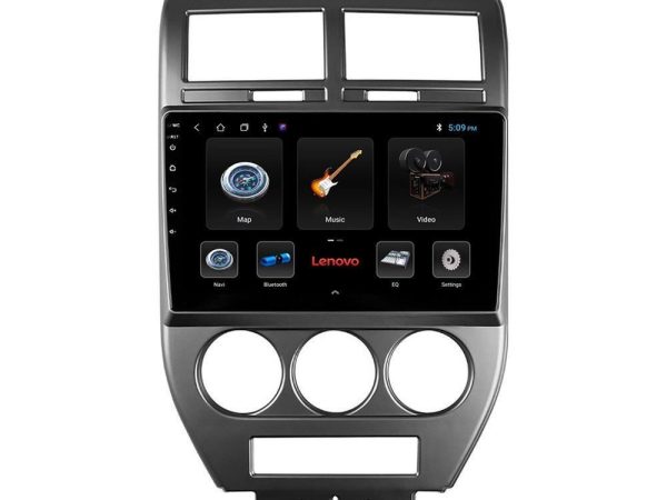 Lenovo Car Pad Jeep Compass/Patriot 2007-2009 4Core Android 13 2+32GB Navigation Multimedia Tablet 10"