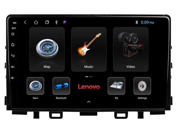 Lenovo Car Pad Kia Stonic 4Core Android 13 2+32GB Navigation Multimedia Tablet 9"