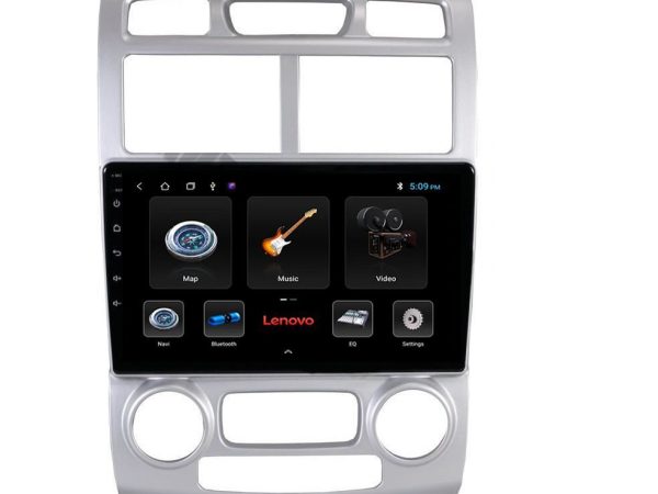 Lenovo Car Pad Kia Sportage 2005-2008 4Core Android 13 2+32GB Navigation Multimedia Tablet 9"