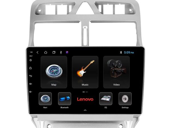 Lenovo Car Pad Peugeot 307 2002-2008 4Core Android 13 2+32GB Navigation Multimedia Tablet 9"