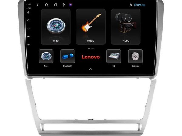 Lenovo Car Pad Skoda Octavia 5 4Core Android 13 2+32GB Navigation Multimedia Tablet 10"