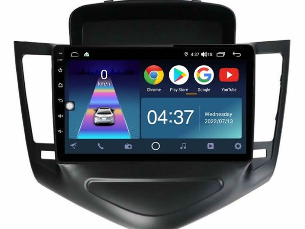 Bizzar LQ Series 4Core Android14 2+32GB    Chevrolet Cruze 2009-2012 Navigation Multimedia Tablet 9"  Με Carplay & Android Auto (Μαύρο)