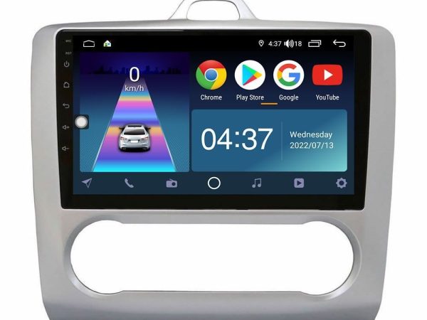 Bizzar LQ Series 4Core Android14 2+32GB Ford Focus Auto AC Navigation Multimedia Tablet 9" Με Carplay & Android Auto