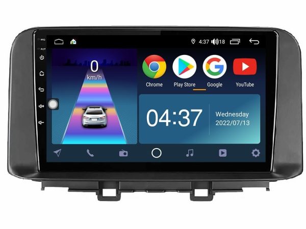 Bizzar LQ Series 4Core Android14 2+32GB Hyundai Kona 2018-2023 Navigation Multimedia Tablet 10" Με Carplay & Android Auto