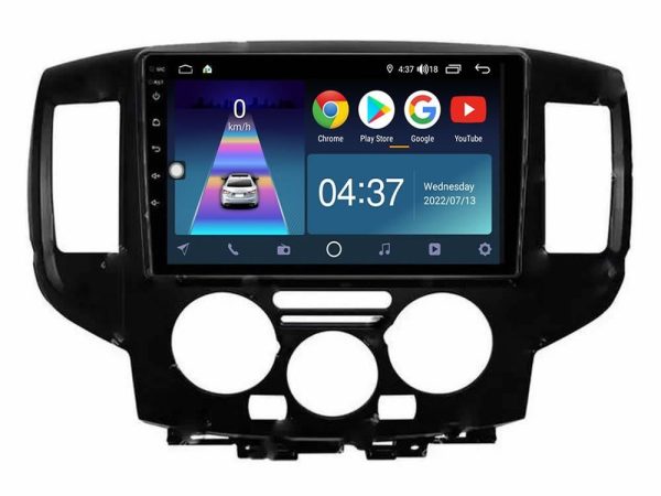 Bizzar LQ Series 4Core Android14 2+32GB Nissan NV200 Navigation Multimedia Tablet 9" Με Carplay & Android Auto (Μαύρο)