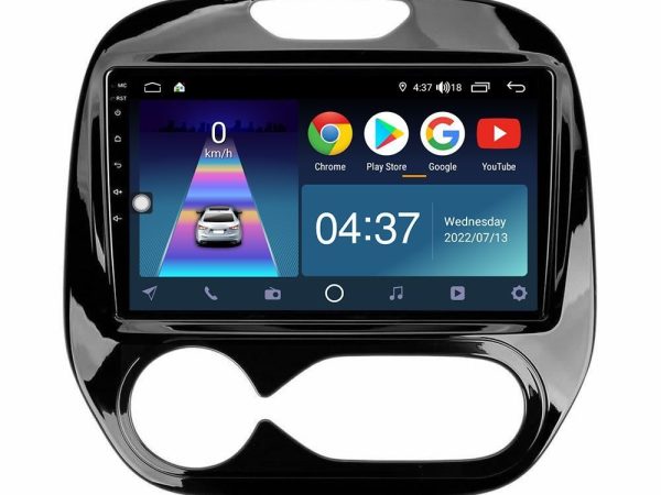 Bizzar LQ Series 4Core Android14 2+32GB    Renault Captur 2013-2019 (Facelift) Navigation Multimedia Tablet 9"  Με Carplay & Android Auto