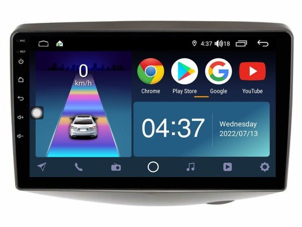 Bizzar LQ Series 4Core Android14 2+32GB Toyota Yaris 1999 - 2006 Navigation Multimedia Tablet 9" Με Carplay & Android Auto