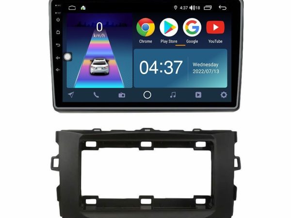 Bizzar LQ Series 4Core Android14 2+32GB Toyota Auris 2013-2016 Navigation Multimedia Tablet 10" Με Carplay & Android Auto