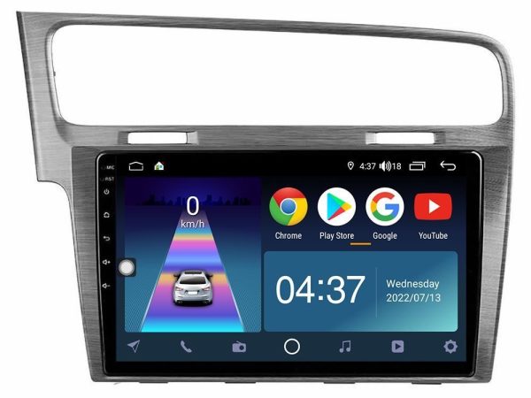 Bizzar LQ Series 4Core Android14 2+32GB VW GOLF 7 Navigation Multimedia Tablet 10" Με Carplay & Android Auto
