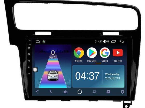 Bizzar LQ Series 4Core Android14 2+32GB VW GOLF 7 Navigation Multimedia Tablet 10" Με Carplay & Android Auto