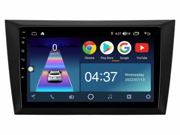 Bizzar LQ Series 4Core Android14 2+32GB Vw Golf 6 Navigation Multimedia Tablet 9" Με Carplay & Android Auto