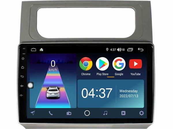 Bizzar LQ Series 4Core Android14 2+32GB VW Touran 2011-2015 Navigation Multimedia Tablet 10" Με Carplay & Android Auto