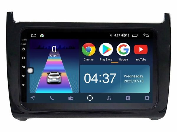 Bizzar LQ Series 4Core Android14 2+32GB Vw Polo Navigation Multimedia Tablet 9" Με Carplay & Android Auto