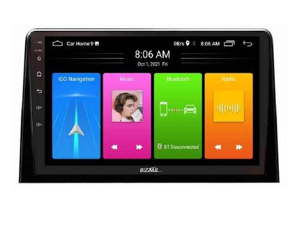 Bizzar 4T Series Peugeot Partner / Citroën Berlingo 2020-> 4Core Android13 2+32GB Navigation Multimedia Tablet 10"