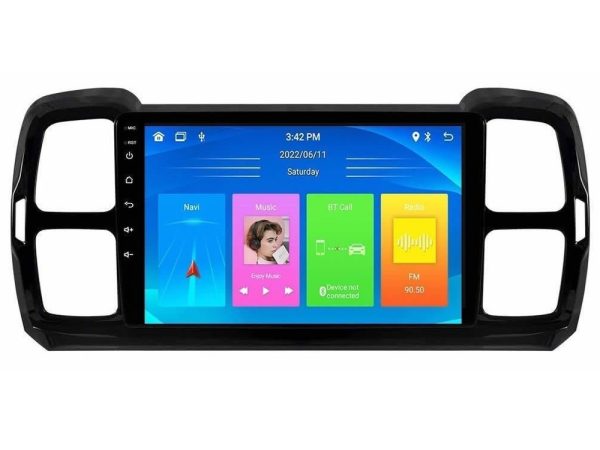 Bizzar 4T Series Citroen DS5 Aircross 2017-2021 4Core Android13 2+32GB Navigation Multimedia Tablet 9"