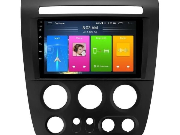 Bizzar 4T Series Hummer H3 2005-2009 4Core Android13 2+32GB Navigation Multimedia Tablet 9"