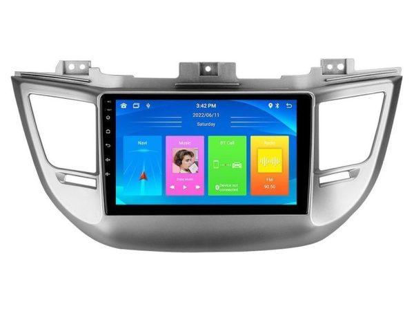 Bizzar 4T Series Hyundai Tucson 2015-2018 4Core Android13 2+32GB Navigation Multimedia Tablet 9"