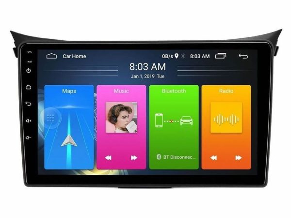 Bizzar 4T Series Hyundai i30 2012-2017 4Core Android13 2+32GB Navigation Multimedia Tablet 9"