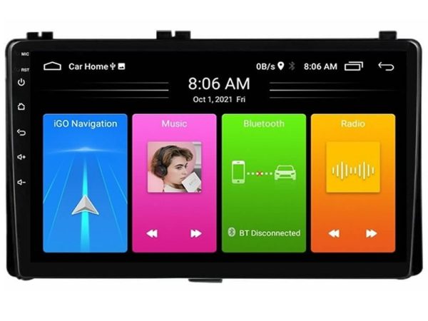 Bizzar 4T Series Toyota Corolla/Auris 2017-2019 4Core Android13 2+32GB Navigation Multimedia Tablet 9"