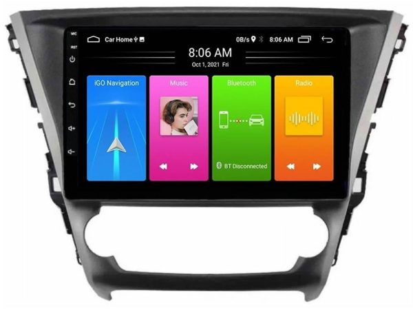 Bizzar 4T Series Toyota Avensis 2015-2018 4Core Android13 2+32GB Navigation Multimedia Tablet 9"