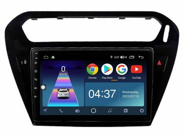 Bizzar ND2 Series 8Core Android14 2+32GB  Citroen C-Elysee / Peugeot 301 Navigation Multimedia Tablet 9" Με Carplay & Android Auto (Μαύρο))