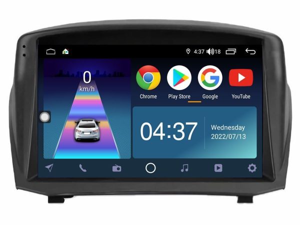 Bizzar ND2 Series 8Core Android14 2+32GB  Ford Fiesta 2008-2016 Navigation Multimedia Tablet 9" (Oem Style) Με Carplay & Android Auto