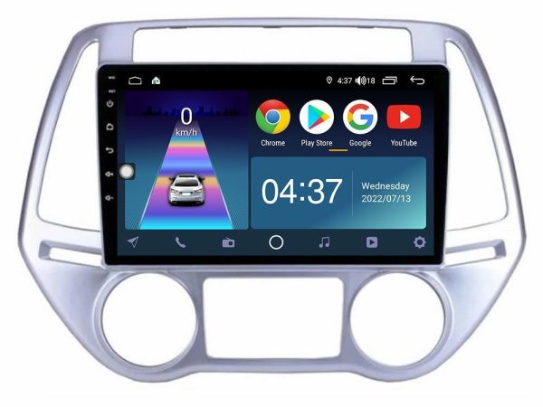 Bizzar ND2 Series 8Core Android14 2+32GB  Hyundai i20 2012-2014 Navigation Multimedia Tablet 9" Με Carplay & Android Auto