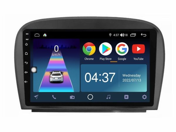 Bizzar ND2 Series 8Core Android14 2+32GB  Mercedes SL Class 2005-2011 Navigation Multimedia Tablet 9" Με Carplay & Android Auto