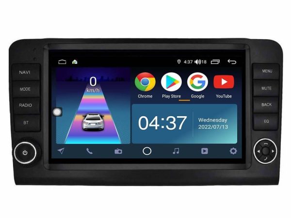 Bizzar ND2 Series 8Core Android14 2+32GB  Mercedes ML/GL Class W164 2006-2011 Navigation Multimedia Tablet 9"  Με Carplay & Android Auto (OEM Look)